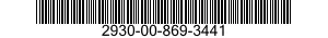 2930-00-869-3441 CORE,RADIATOR 2930008693441 008693441