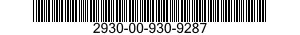 2930-00-930-9287  2930009309287 009309287