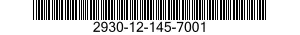 2930-12-145-7001 PULLEY,CONE 2930121457001 121457001