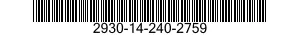 2930-14-240-2759 TUYAUTERIE SPECIALE 2930142402759 142402759