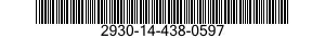 2930-14-438-0597 WATER OUTLET,ENGINE 2930144380597 144380597