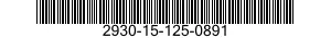 2930-15-125-0891 PULEGGIA POMPA ACQU 2930151250891 151250891