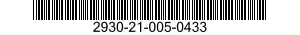 2930-21-005-0433 SHAFT,SHOULDERED 2930210050433 210050433