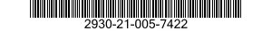 2930-21-005-7422 GASKET 2930210057422 210057422