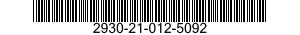 2930-21-012-5092  2930210125092 210125092