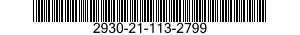 2930-21-113-2799 PLATE,BLANKING,NEAR 2930211132799 211132799