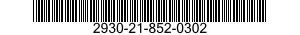 2930-21-852-0302  2930218520302 218520302