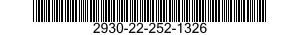 2930-22-252-1326 PLUG,MACHINE THREAD 2930222521326 222521326