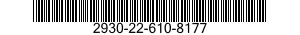 2930-22-610-8177 CAP,FILLER OPENING 2930226108177 226108177