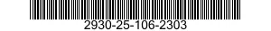 2930-25-106-2303 RADIATOR,ENGINE COOLANT 2930251062303 251062303