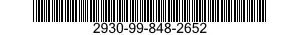 2930-99-848-2652  2930998482652 998482652