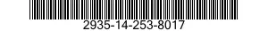 2935-14-253-8017 FAISCEAU COMPLET DE 2935142538017 142538017