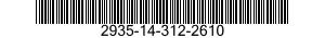 2935-14-312-2610  2935143122610 143122610