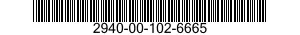 2940-00-102-6665 FILTER ELEMENT,INTAKE AIR CLEANE 2940001026665 001026665