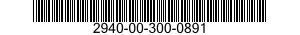 2940-00-300-0891 FILTER ELEMENT,INTAKE AIR CLEANER 2940003000891 003000891