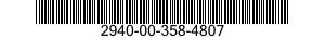 2940-00-358-4807  2940003584807 003584807