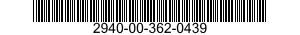 2940-00-362-0439  2940003620439 003620439
