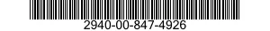 2940-00-847-4926 PLUG,PIPE 2940008474926 008474926