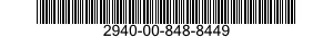 2940-00-848-8449 FILTER ELEMENT,INTAKE AIR CLEANER 2940008488449 008488449