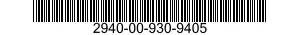 2940-00-930-9405 FILTER ELEMENT,INTAKE AIR CLEANE 2940009309405 009309405