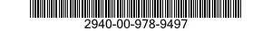2940-00-978-9497 FILTER ELEMENT,INTAKE AIR CLEANER 2940009789497 009789497