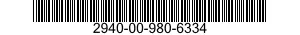 2940-00-980-6334  2940009806334 009806334
