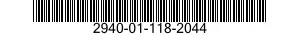 2940-01-118-2044 AIR CLEANER,INTAKE 2940011182044 011182044