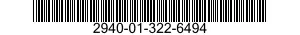 2940-01-322-6494 INDICATOR,FILTER WARNING,VEHICULAR ENGINE 2940013226494 013226494