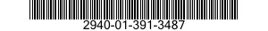 2940-01-391-3487 FILTER ELEMENT,INTAKE AIR CLEANER 2940013913487 013913487