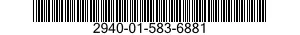 2940-01-583-6881 FILTER ELEMENT,INTAKE AIR CLEANER 2940015836881 015836881