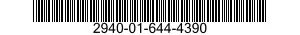 2940-01-644-4390 INDICATOR,FILTER WARNING,VEHICULAR ENGINE 2940016444390 016444390