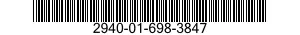 2940-01-698-3847 AIR CLEANER,INTAKE 2940016983847 016983847
