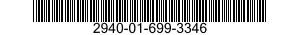 2940-01-699-3346 AIR CLEANER,INTAKE 2940016993346 016993346