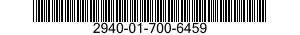 2940-01-700-6459 FILTER ELEMENT,INTAKE AIR CLEANER 2940017006459 017006459