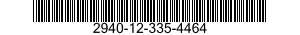 2940-12-335-4464 FILTER ELEMENT,INTAKE AIR CLEANER 2940123354464 123354464