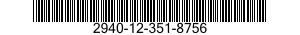 2940-12-351-8756 FILTER ELEMENT,INTAKE AIR CLEANER 2940123518756 123518756