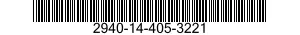 2940-14-405-3221 AIR CLEANER,INTAKE 2940144053221 144053221