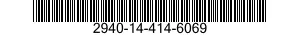 2940-14-414-6069 AIR CLEANER,INTAKE 2940144146069 144146069
