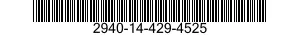 2940-14-429-4525 AIR CLEANER,INTAKE 2940144294525 144294525