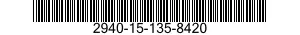 2940-15-135-8420 FILTRO OLIO 2940151358420 151358420