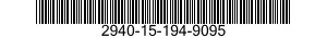 2940-15-194-9095 FILTER ELEMENT,INTAKE AIR CLEANER 2940151949095 151949095