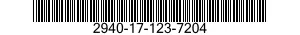 2940-17-123-7204 FILTER ELEMENT,FLUID 2940171237204 171237204