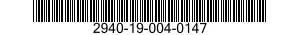 2940-19-004-0147 FILTER ELEMENT,FLUID 2940190040147 190040147