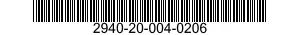 2940-20-004-0206 FILTER ELEMENT,FLUID 2940200040206 200040206
