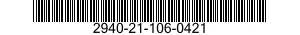 2940-21-106-0421  2940211060421 211060421