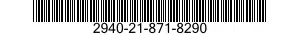 2940-21-871-8290 FILTER ELEMENT,INTAKE AIR CLEANER 2940218718290 218718290