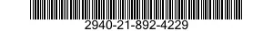 2940-21-892-4229 FILTER ELEMENT,INTAKE AIR CLEANER 2940218924229 218924229