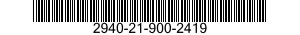2940-21-900-2419 FILTER ELEMENT,INTAKE AIR CLEANER 2940219002419 219002419
