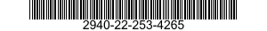 2940-22-253-4265 PIN,STRAIGHT,HEADLESS 2940222534265 222534265