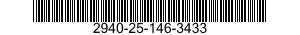 2940-25-146-3433 FILTER ELEMENT,INTAKE AIR CLEANER 2940251463433 251463433